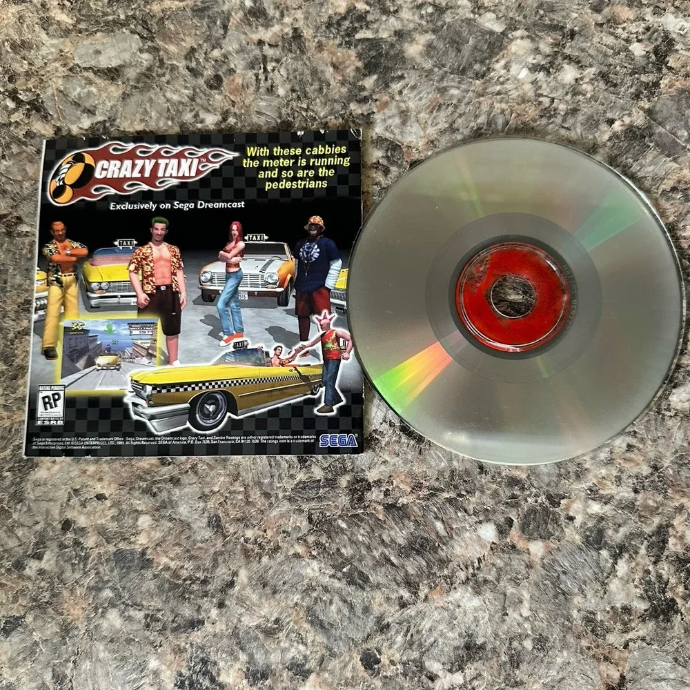Zombie Revenge (Sega Dreamcast, 2000) Disc And Manual Only Clean Tested Fast